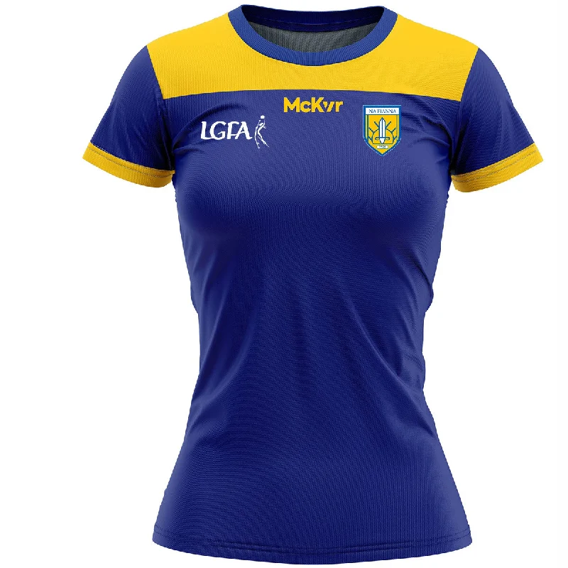 Mc Keever Na Fianna LGFA Dublin Alternative Match Jersey - Womens - Royal Hemp Jersey Tee Mc Keever Na Fianna LGFA Dublin Alternative Match Jersey - Womens - Royal Hemp Jersey Tee