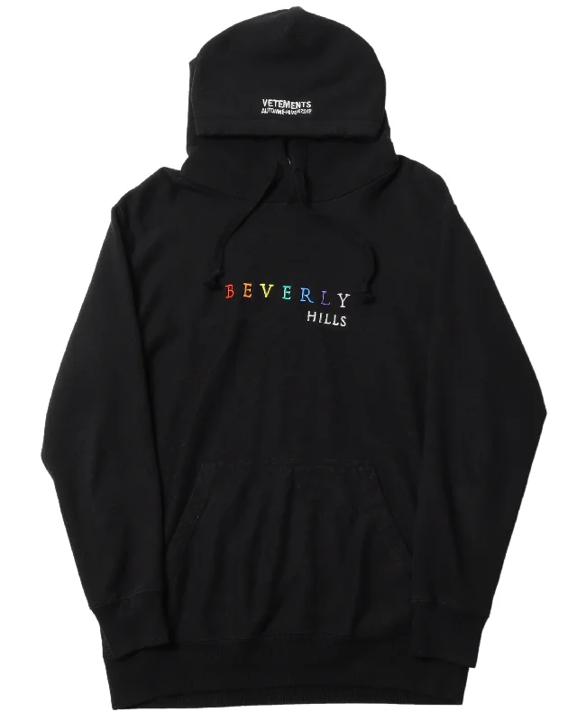 FW18 "Beverly Hills" Hoodie Hoodie with Print Artistic Unique