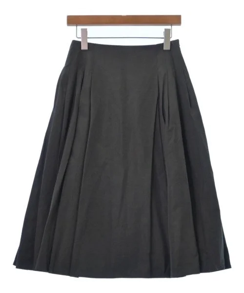 Ballsey Knee length skirts flowy skirt hem