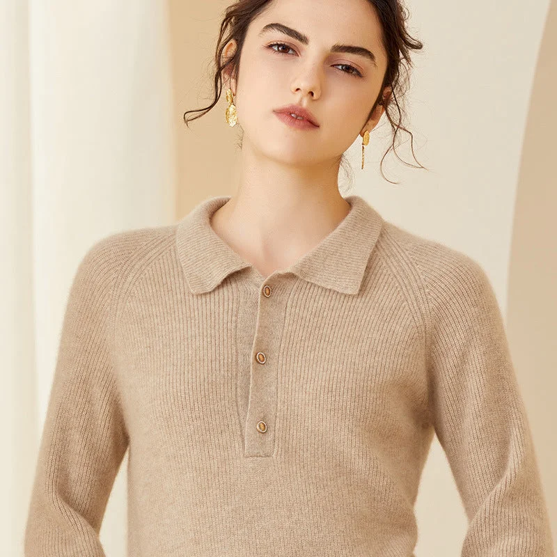 Women's Polo Neck Cashmere Sweater Spring Long Sleeve Cashmere Sweater Boxy Sweater Fitted Sweater A-Line Women's Polo Neck Cashmere Sweater Spring Long Sleeve Cashmere Sweater Boxy Sweater Fitted Sweater A-Line
