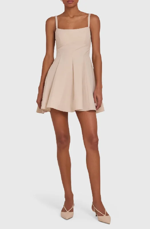 Amanda Uprichard Bellair Chalk Dress