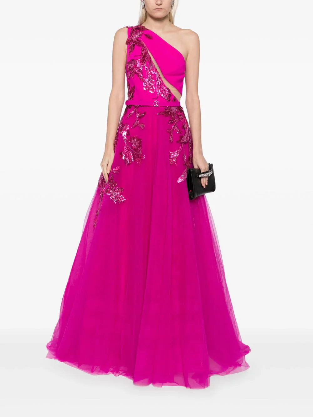 Magenta & Magenta beading