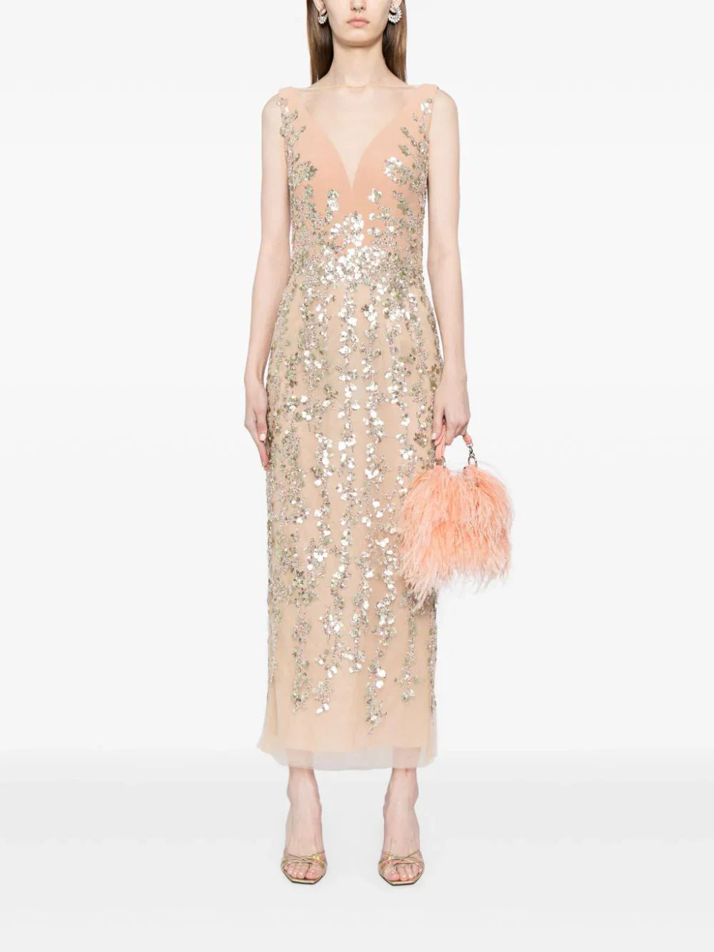 Skin & Lime + Gold beading