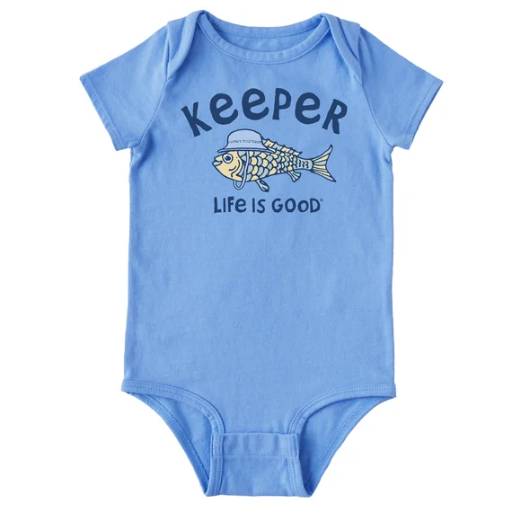 Life is Good. Baby Keeper Fish Hat Crusher Bodysuit, Cornflower Blue Comfortable Lace Bodysuit Top Life is Good. Baby Keeper Fish Hat Crusher Bodysuit, Cornflower Blue Comfortable Lace Bodysuit Top