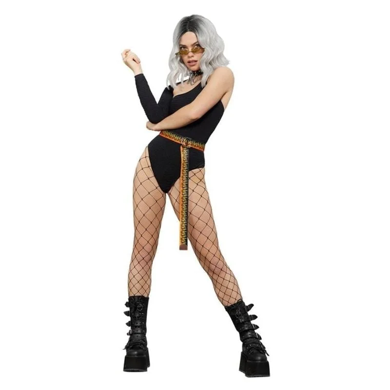 Fever One Shoulder Bodysuit Stylish Underwear Bodysuit
