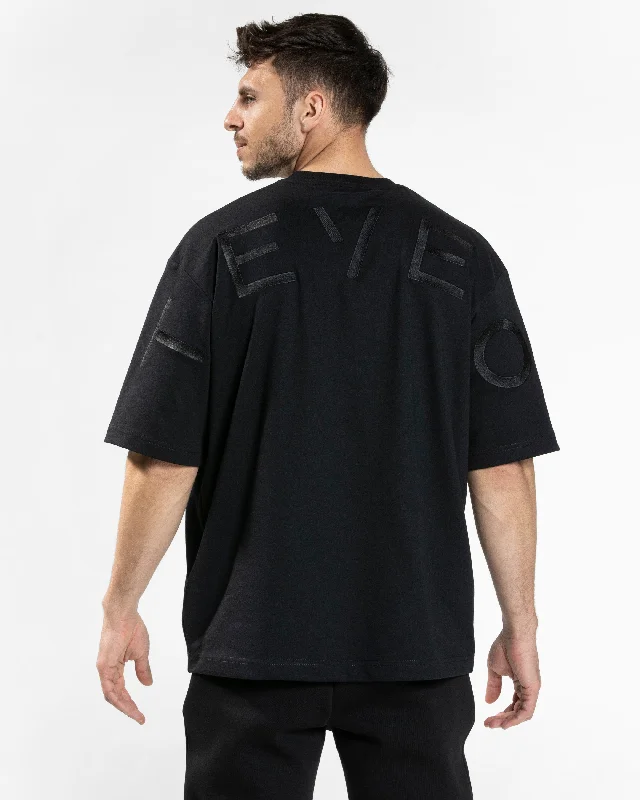 Arrival Signature T-Shirt "Schwarz" Ribbed T-Shirt High Neck Heavyweight