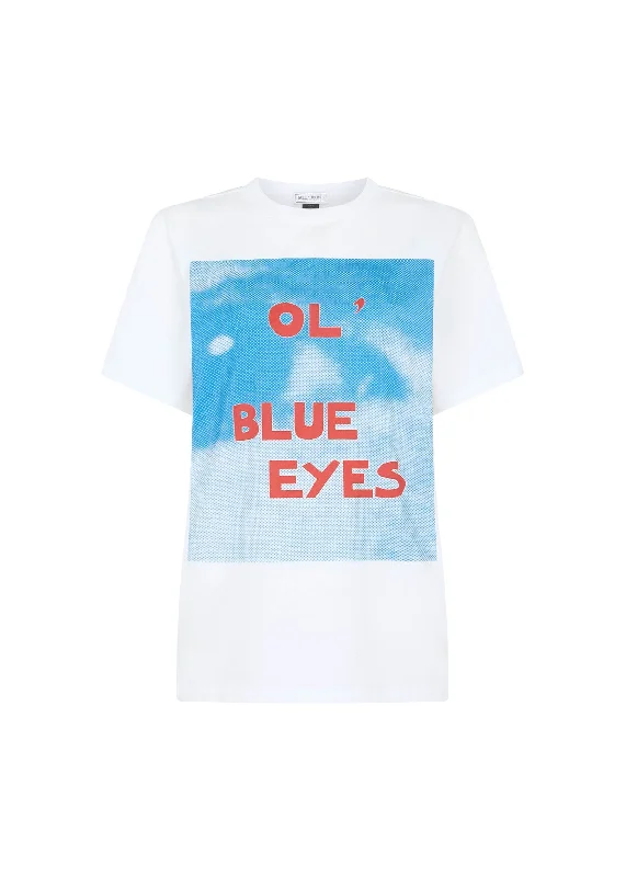 Ol' Blue Eyes Unisex T-Shirt Chenille Blend Fleece Blend Nylon Blend