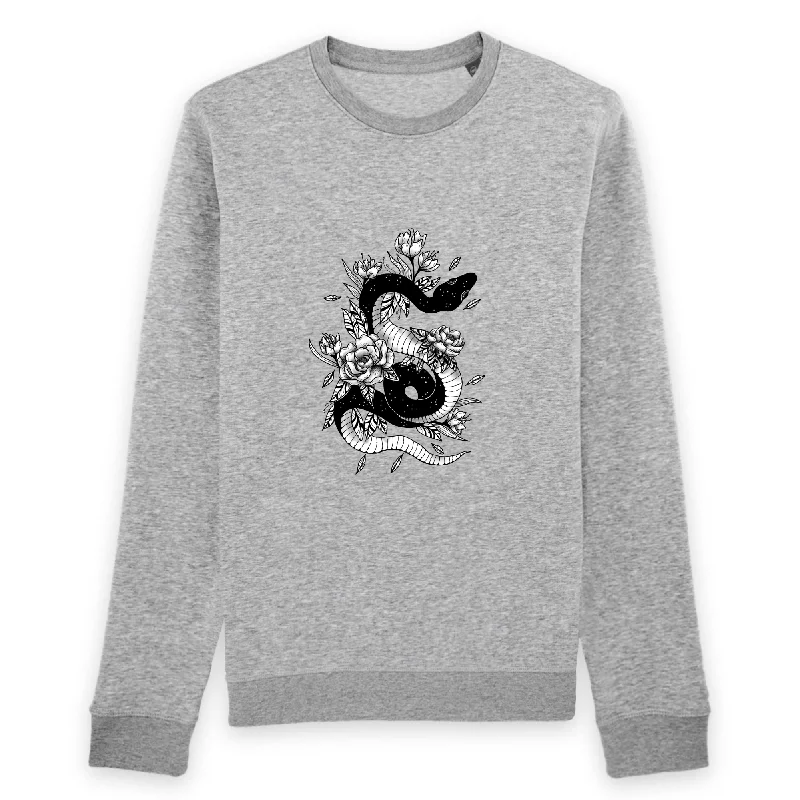 Serpent | Sweat-shirt - KARIBAN Graphic T-Shirt Round Neck Polyester